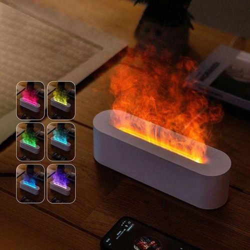 Home Flame Aroma Diffuser – Fireplace Mist Humidifier & Essential Oil Diffuser