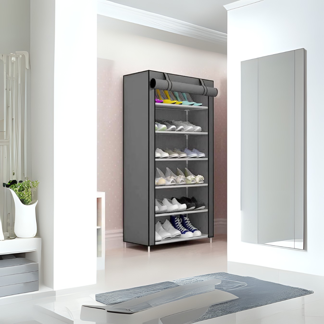 FLIPZON Premium 6-Tier Shoe Rack – Space-Saving, Durable &amp; Stylish Storage Solution