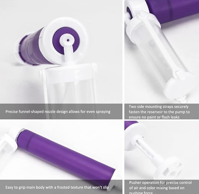 Cake Decorating Pump Set – Ergonomic Piping Tool with Multi-Style Nozzles